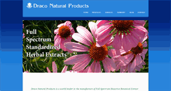 Desktop Screenshot of draconatural.com
